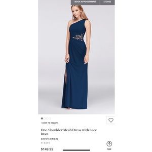 David’s Bridal Bridesmaid Dress